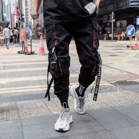 Men's Pants Sweatpants Cargo Pants Men Loose Men Cool HipHop New Fashion Joggers Pants Trousers Men Streetwear